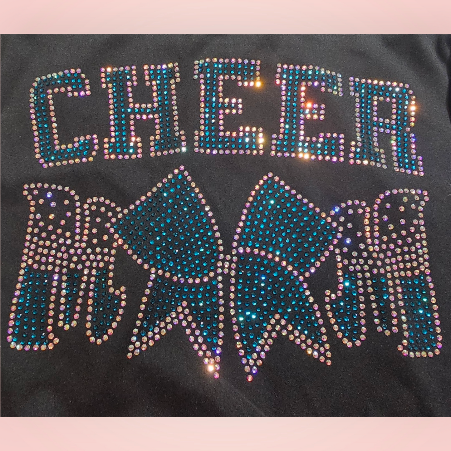 Rhinestone Cheer Mom Athletic Jacket