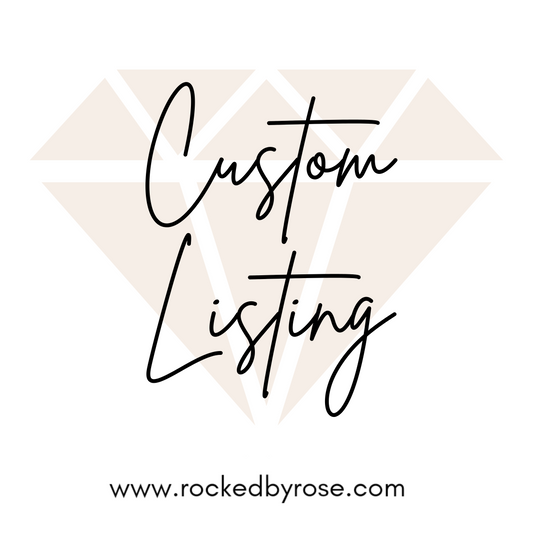 Custom Listing for Brittany