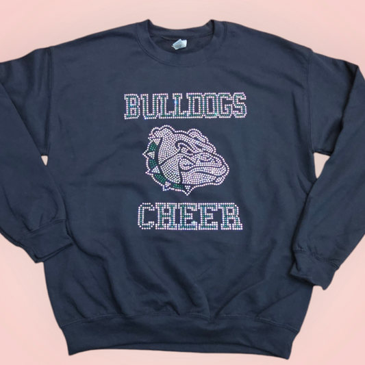 Bulldogs Cheer Sweatshirt, Tank or Tee